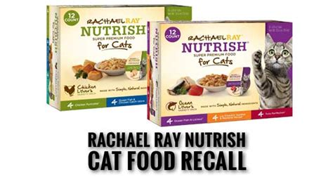 Rachael Ray Nutrish Cat Food Recall Issued