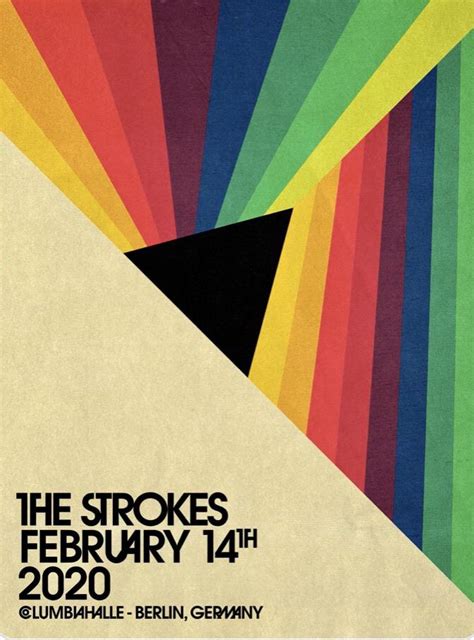 The Strokes Tour Poster - Lanarra