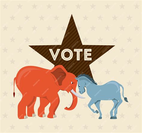 Premium Vector | Election day design