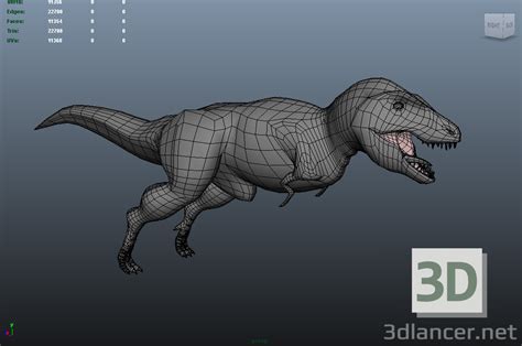 3d model Simple Tyrannosaurus | 32328 | 3dlancer.net