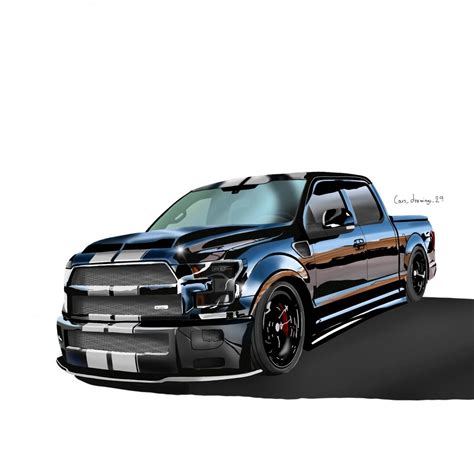 Shelby f150 - Cars_drawings_29 - Draw to Drive | Shelby f150, Bronco ...