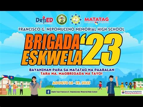 BRIGADA ESKWELA 2023 - YouTube