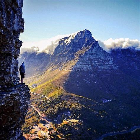 Table Mountain - as seen from Lions Head - Cape Town. South Africa Safari, South Africa Travel ...