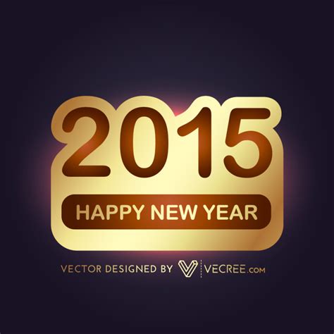 Happy New Year Greeting Free Vector by vecree on DeviantArt
