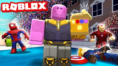 Wiping out HALF the server with INFINITY SNAP in Superhero Simulator (Roblox) - YouTube | Roblox ...