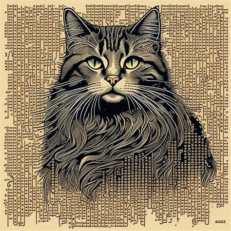 worldly-crow60: Cat in ASCII art