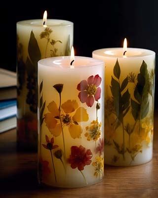 DIY Pressed Flower Candles for Kids: Comprehensive Tutorial