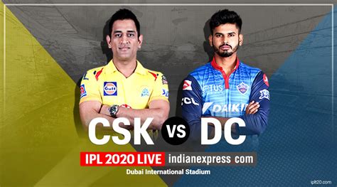 IPL 2020, CSK vs DC Highlights: Delhi Capitals win by 44 runs | Ipl ...