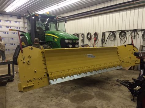 Metal Pless 1219 agrimaxx on JD 7930 | Snow Plowing Forum