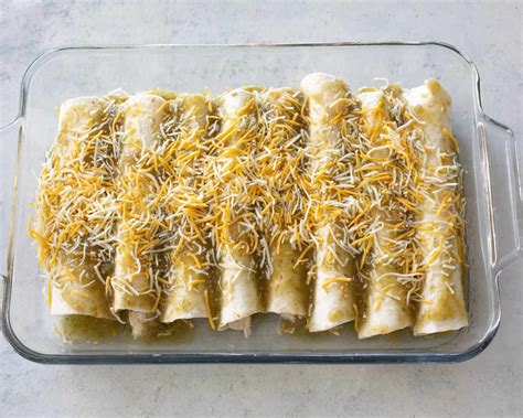 Chicken and Spinach Enchiladas - The Girl Who Ate Everything