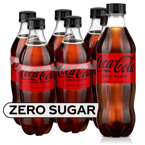 Buy Coke Zero Sugar Soda Soft Drink, 16.9 fl oz, 6 Pack Online at ...