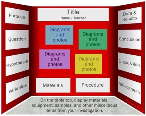 Science Fair Projects Poster Board Layout