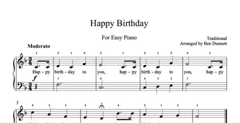 Easy Piano Music - Music Theory Academy - Download free sheet music