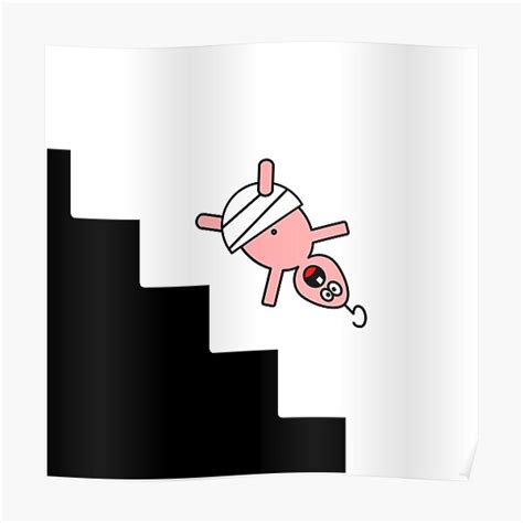 "Baby Falling Down Stairs Sticker" Poster for Sale by HumanIndustries | Redbubble