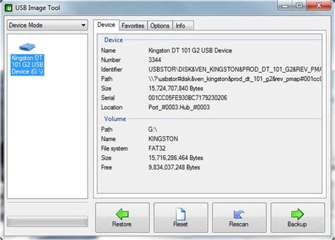 Backup Image of Your USB Drive with USB Image Tool