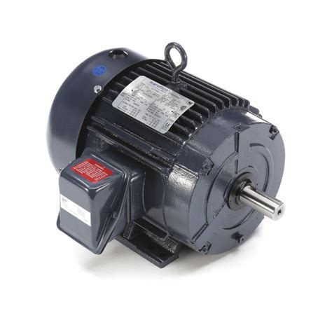 5 HP 1755 RPM 230/460 Volt AC 3Ph 184T Marathon Motor | 3 Phase Motors Base Mount | AC 3 Phase ...