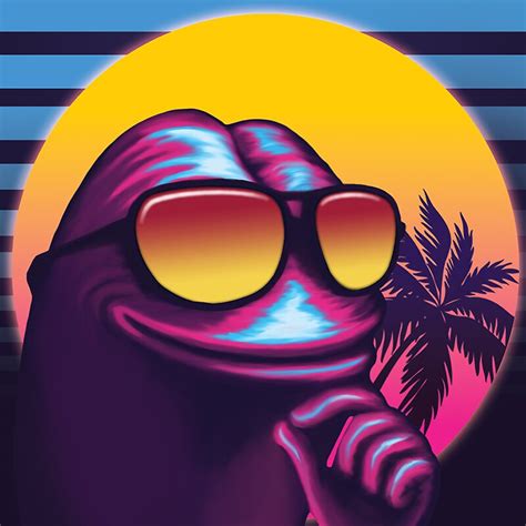 "80s pepe" Stickers by Anon Hanon | Redbubble