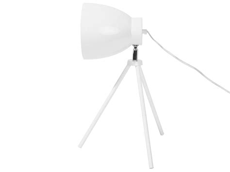 Metal Table Lamp White TAMEGA | Beliani.fi