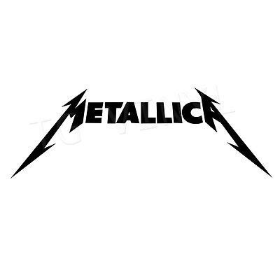 8" METALLICA Vinyl Decal Sticker Car Window Laptop Rock n' Roll Music Band | eBay