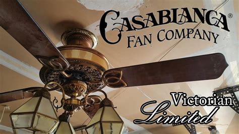 Casablanca Victorian Limited Ceiling Fan - YouTube