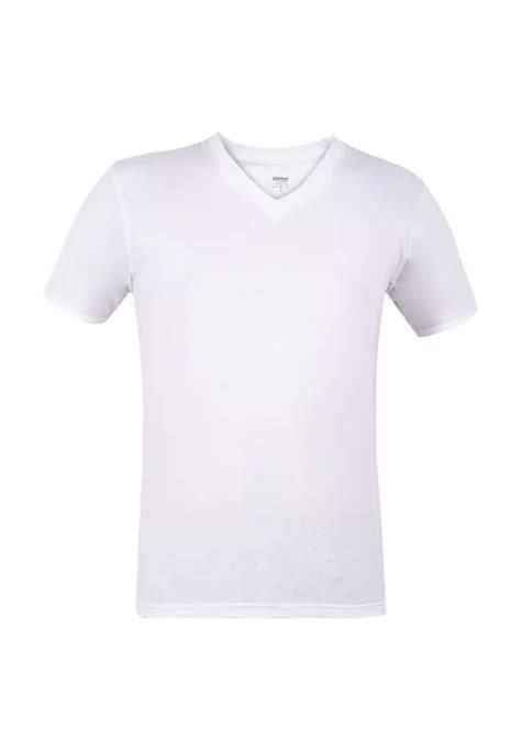 Buy PURITAN V-Neck White T-Shirt 2025 Online | ZALORA Philippines