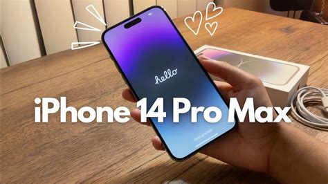 iPhone 14 Pro Max unboxing 256 GB Deep Purple 💜 lowkey satisfying - YouTube