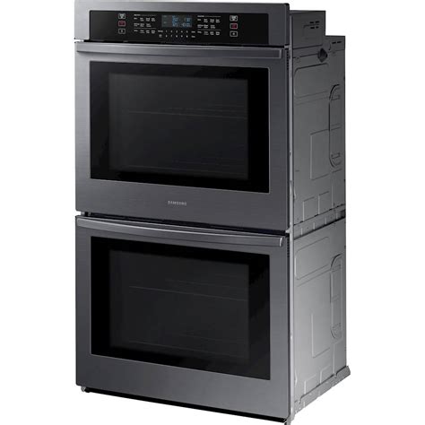 Samsung 30" Built-In Double Wall Oven with WiFi Black Stainless Steel ...