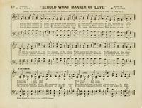 Behold, What Manner of Love | Hymnary.org