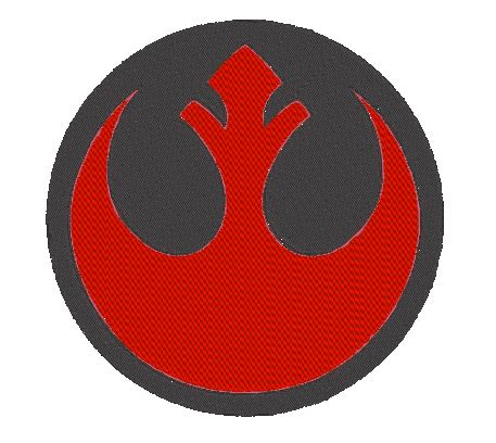 Embroidery Star Wars Rebel Alliance Logo - A.G.E Store |patterns