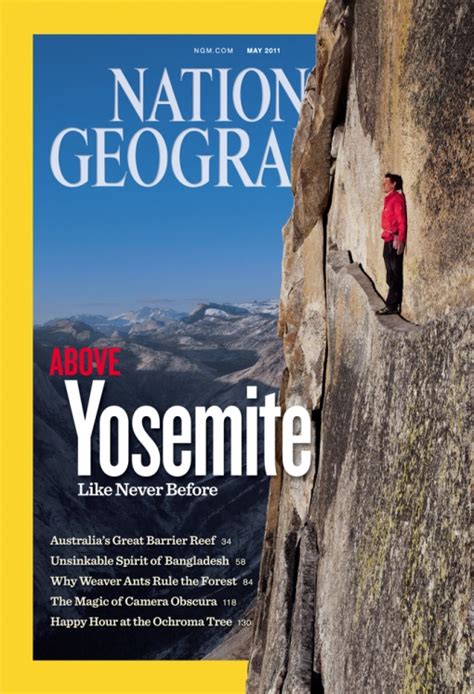 Jimmy Chin's Yosemite Story | National geographic cover, National geographic magazine, National ...