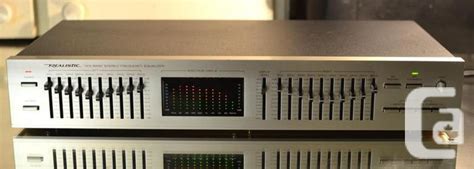 REALISTIC 31-2020 10+10 Graphic EQ Spectrum Analyzer IMX Expander for sale in Orleans, Ontario ...