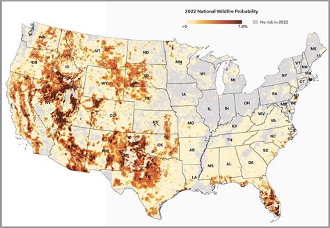 Wildfire Map Of The Usa