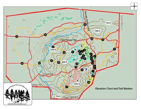 Map/Directions – North Country Trail Run