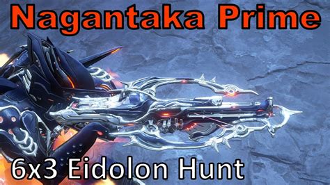 Nagantaka Prime 6x3 (Warframe, 18 Eidolons in 1 Night Cycle, Unairu ...