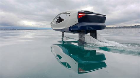 SeaBubbles testing the Fly By Wire control system - YouTube