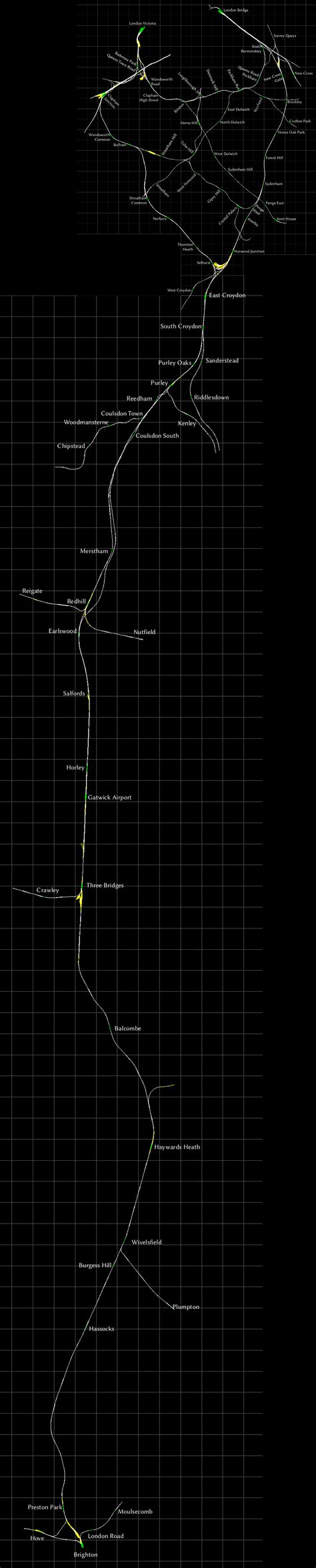 Route maps – Steam Solo