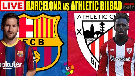 BARCELONA vs ATHLETIC BILBAO HIGHLIGHTS - La Liga Football Match Live Stream Watchalong - YouTube