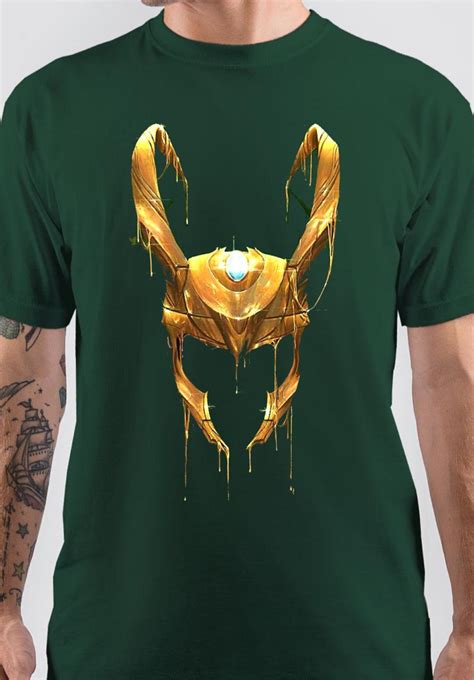 loki helmet T-Shirt | Swag Shirts