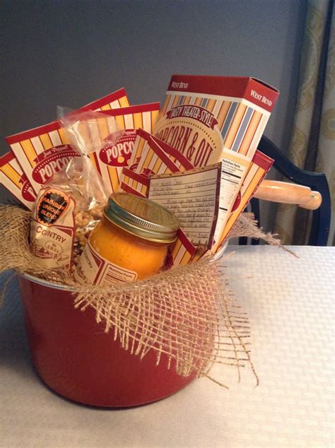 Popcorn gift basket | Popcorn gift, Popcorn gift basket, Teacher gifts