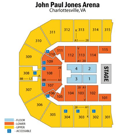 John Paul Jones Arena Seating Chart Virtual | Brokeasshome.com