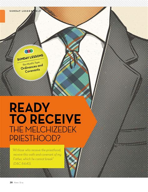 Preparing to Receive the Melchizedek Priesthood | LDS365: Resources from the Church & Latter-day ...