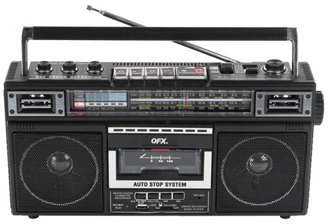 QFX J-220BT Bluetooth Portable Cassette Player Recorder Converter Boombox - Walmart.com