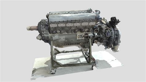 Merlin Engine - Download Free 3D model by BCMC Digital Resources ...