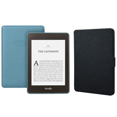 Kindle Paperwhite Wi-Fi With S/O 8GB (10th Gen 2018) Blue With Black ...