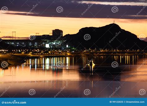 Arizona State University Sun Devils Stadium Tempe Butte Area Editorial Image - Image of phoenix ...