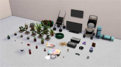 Sims 4 Clutter CC to Personalize Your Sim's Home