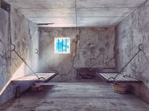 Jail cell interior Stock Photo by ©vicnt2815 49516179