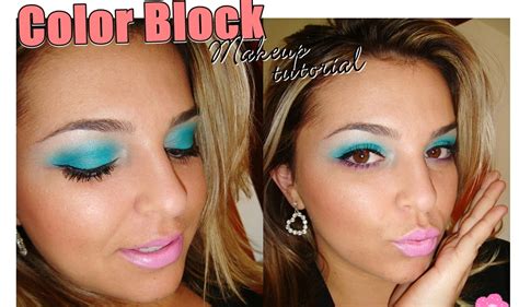 Color Block -maquiagem tendência - PRODUTINHOS NO CABELO