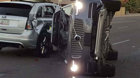 Uber's Self-Driving Volvo XC90 SUV Crashes In Arizona