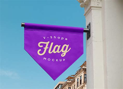 Free Street Flag Pole Banner Mockup Psd Good Mockups - vrogue.co